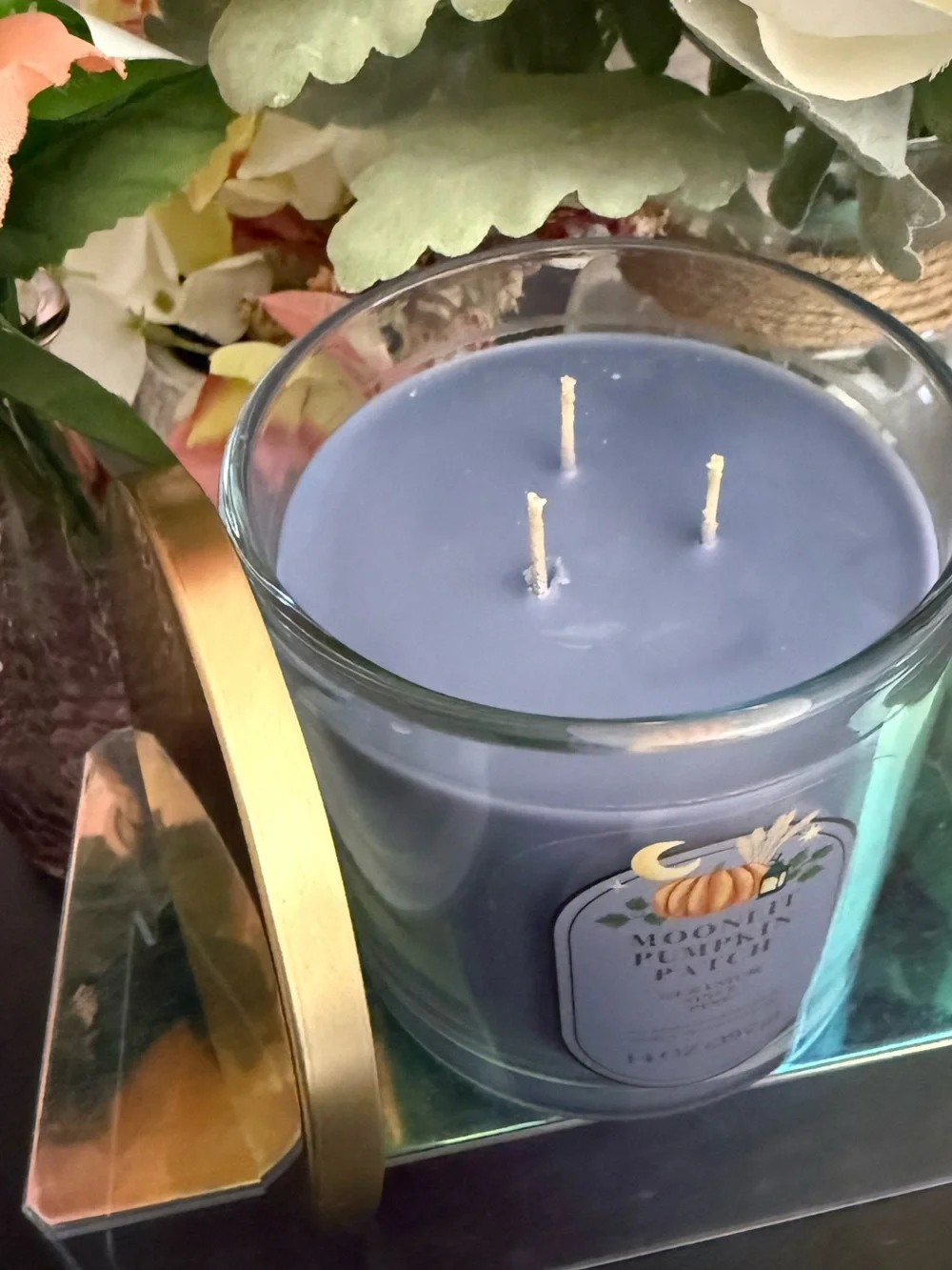🆕🌜 SONOMA “MOONLIT PUMPKIN PATCH” 3-WICK SCENTED SOY WAX CANDLE. BRAND NEW.